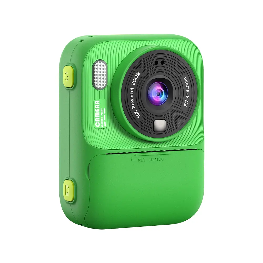 Дитячий фотоапарат Instant Print Camera P97 з миттєвим термодруком та Full HD відео (Синій) - фото 4