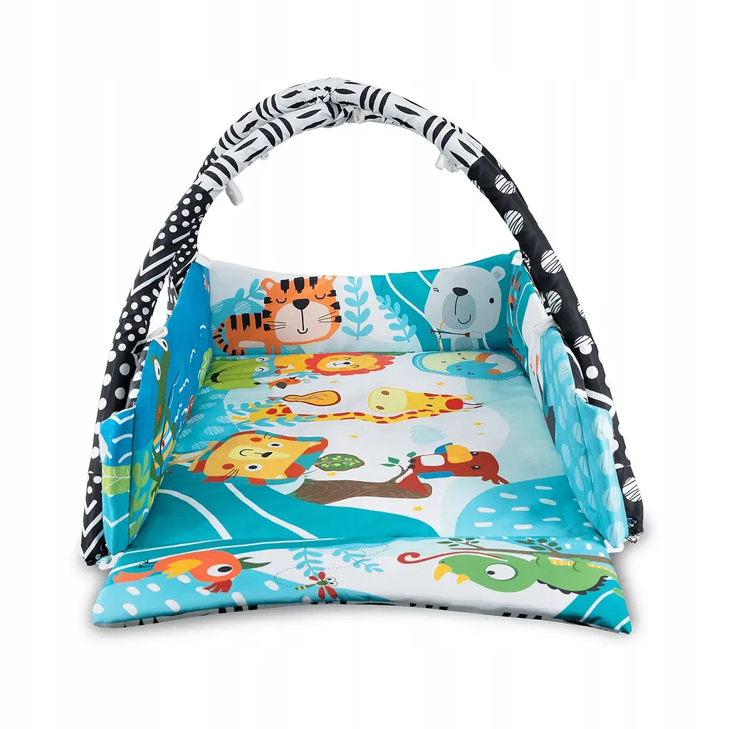 Развивающий коврик Lionelo Anika Plus Multicolor - фото 3