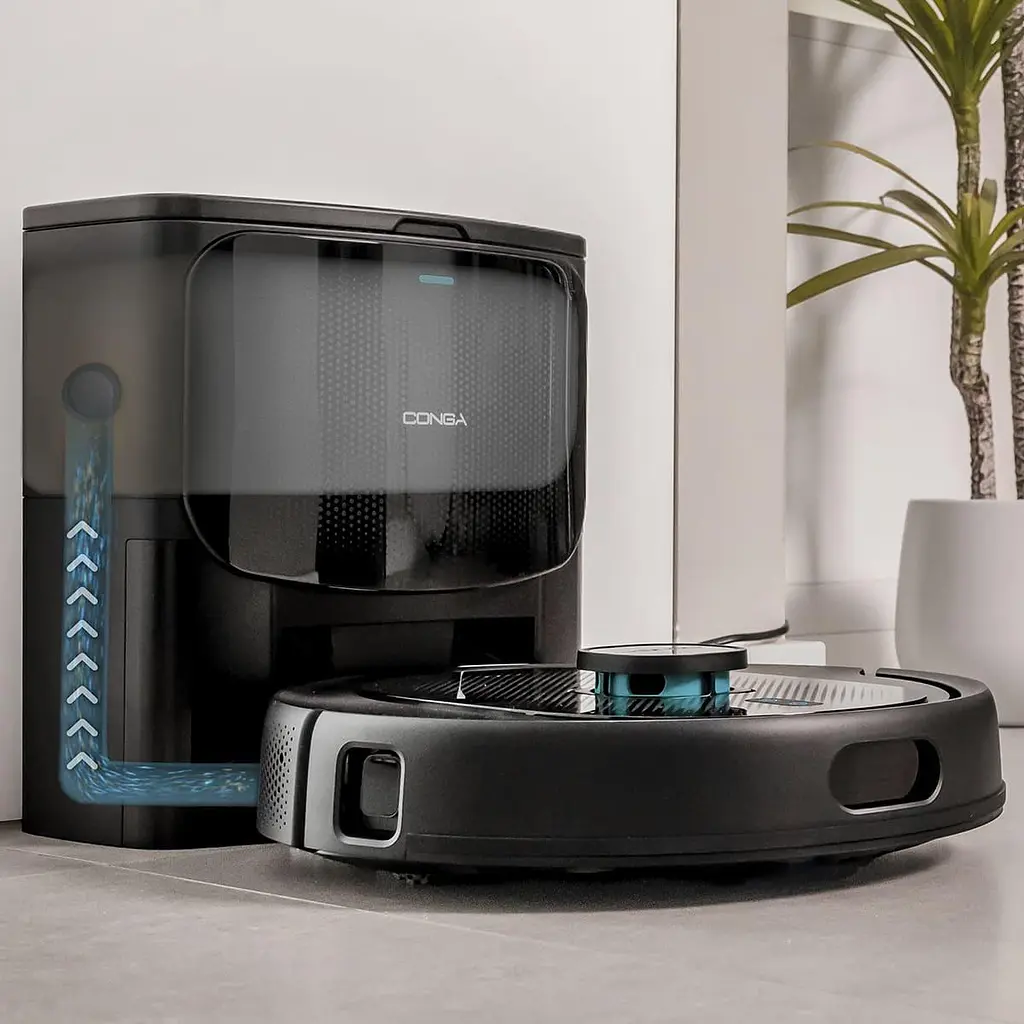 Робот-пилосос Cecotec Conga 9590 Spin Revolution Ultra Power Home (A01_EU01_100146) - фото 4