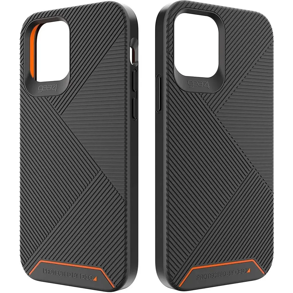 Противоударный чехол Gear4 Battersea D3O для iPhone 12 Pro Max (6.7") Black (702006068) - фото 10