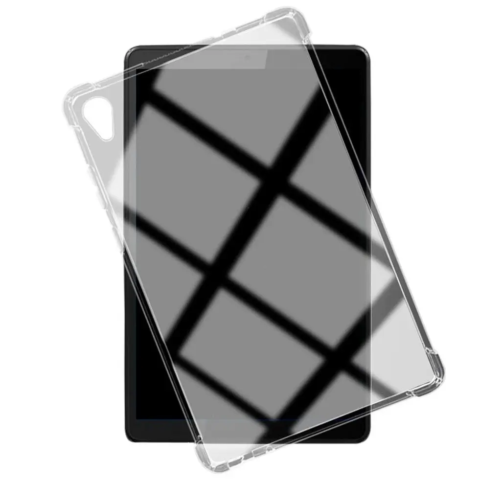 Силиконовый чехол бампер Primolux Silicone для планшета Lenovo Tab M8 (TB-8705) Clear - фото 4