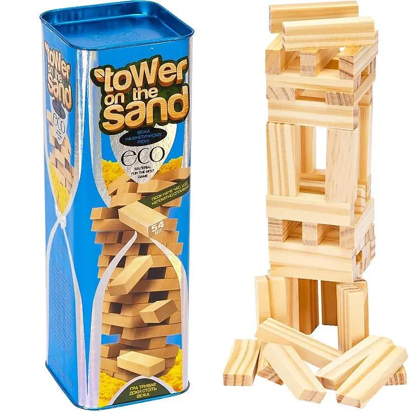 Гра настільна Danko Toys Джанга з кінетичним піском (SR-113-N-861) - фото 2