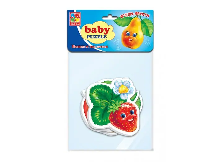 Бебі пазли Фрукти, Vladi Toys