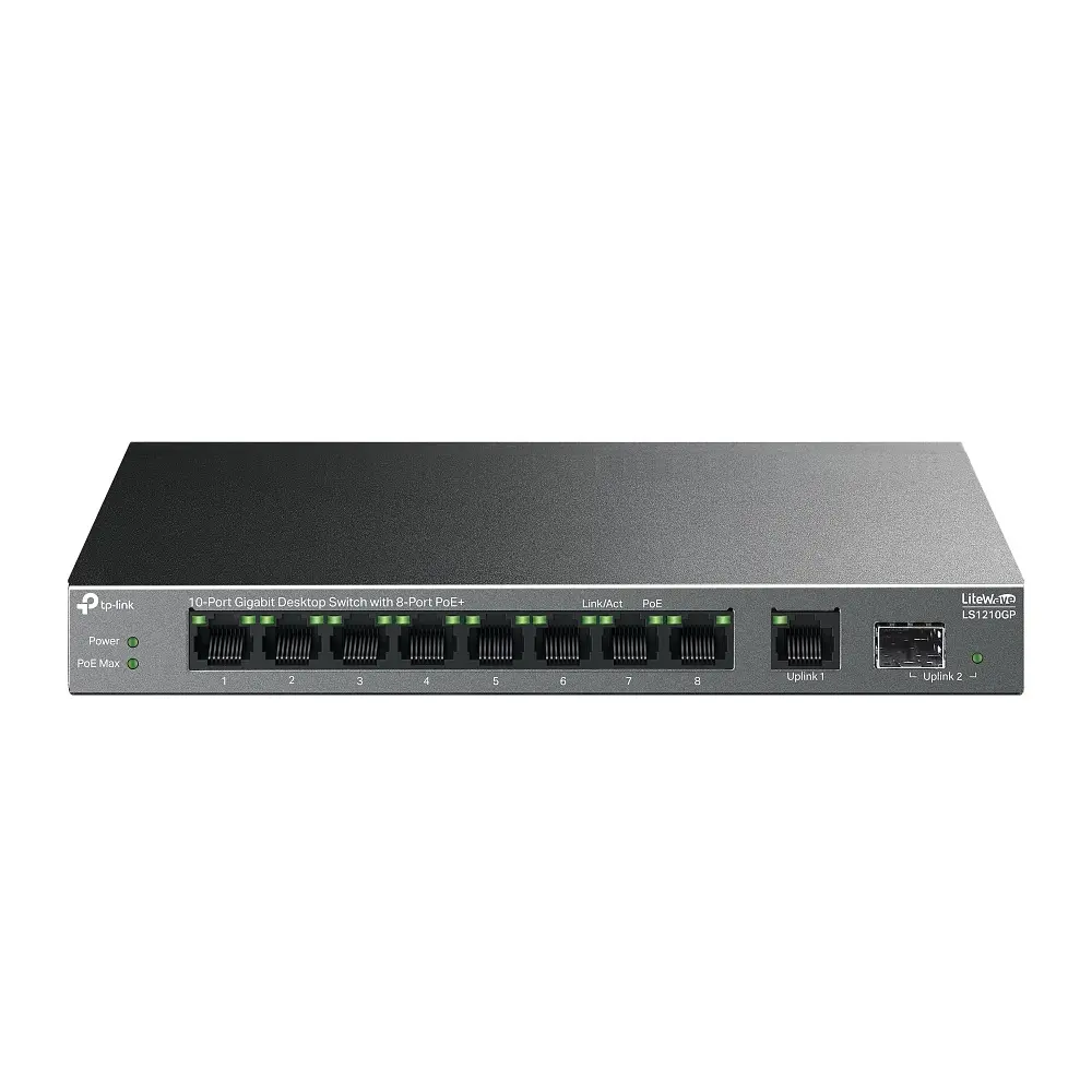 Комутатор TP-Link LS1210GP - фото 4