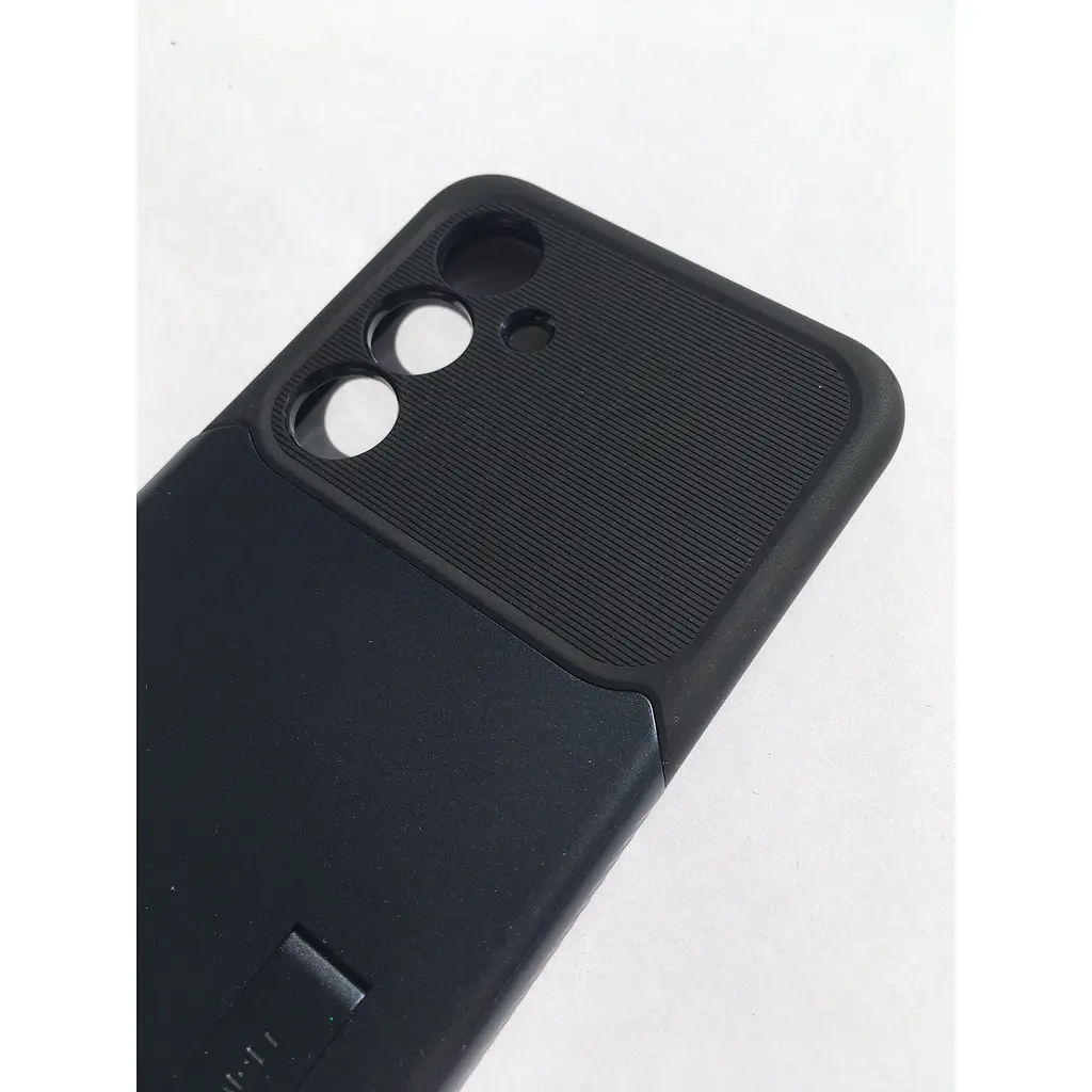 Протиударний чохол із підставкою для Samsung Galaxy S24 FE (S721) Spigen Slim Armor Metal Slate ACS08563 - фото 5