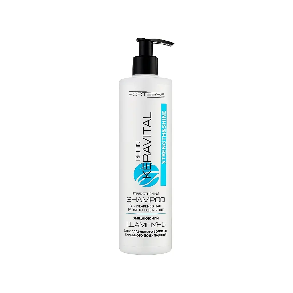 Шампунь Fortesse Professional Strength & Shine З біотином 400 мл (4823115504623)