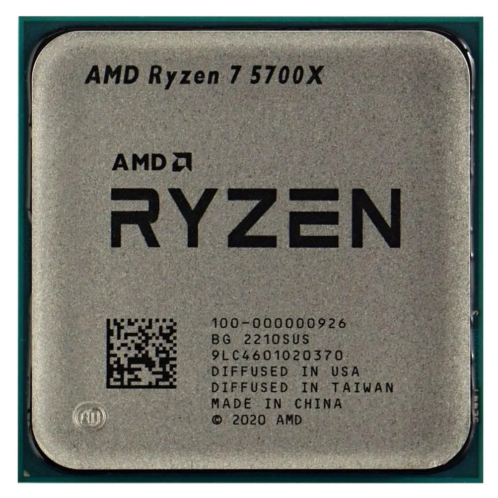 Процесор AMD Ryzen 7 5700X (3.4GHz 32MB 65W AM4) Tray (100-000000926) - фото 4