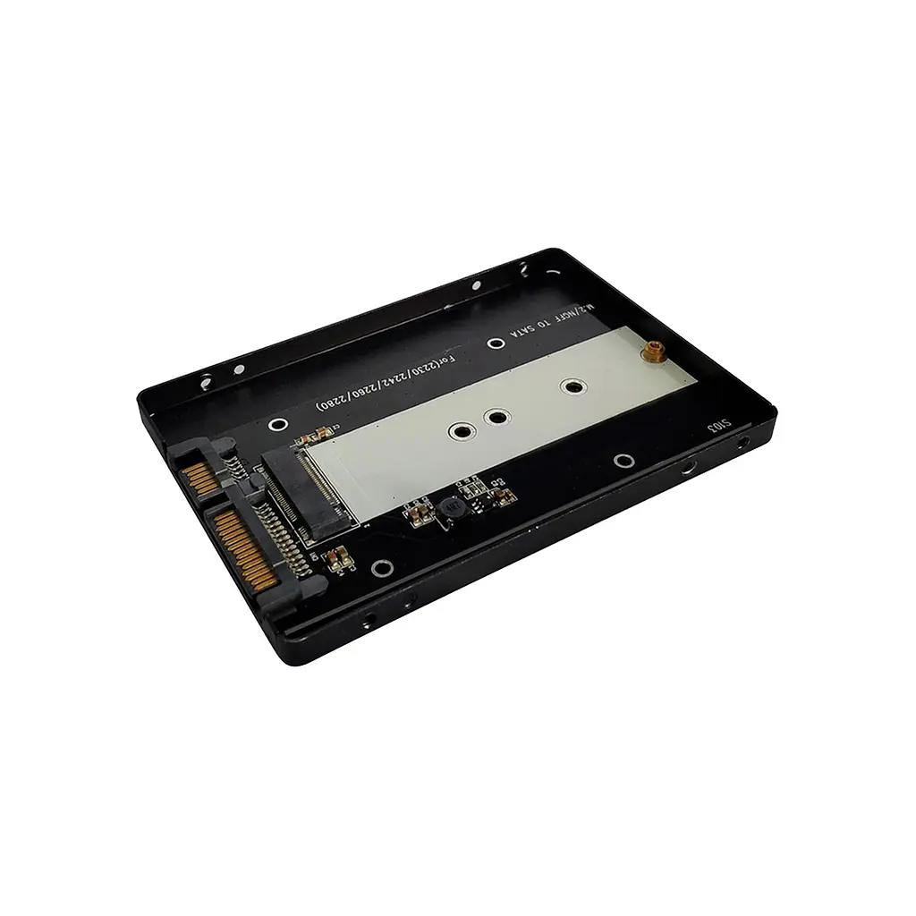 Адаптер Dynamode 2.5'''' SATA to M.2 (NGFF) SSD 22*30mm, 22*42mm, 22*60mm, 22*80mm (S103-1N) - фото 4