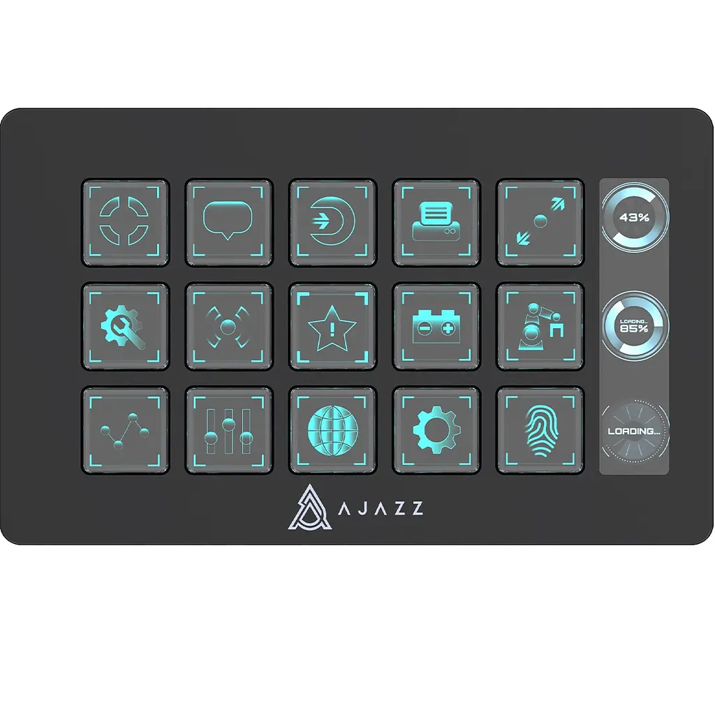 Контролер для стримінгу Ajazz AKP153E USB Black (AKP153E-B) - фото 2