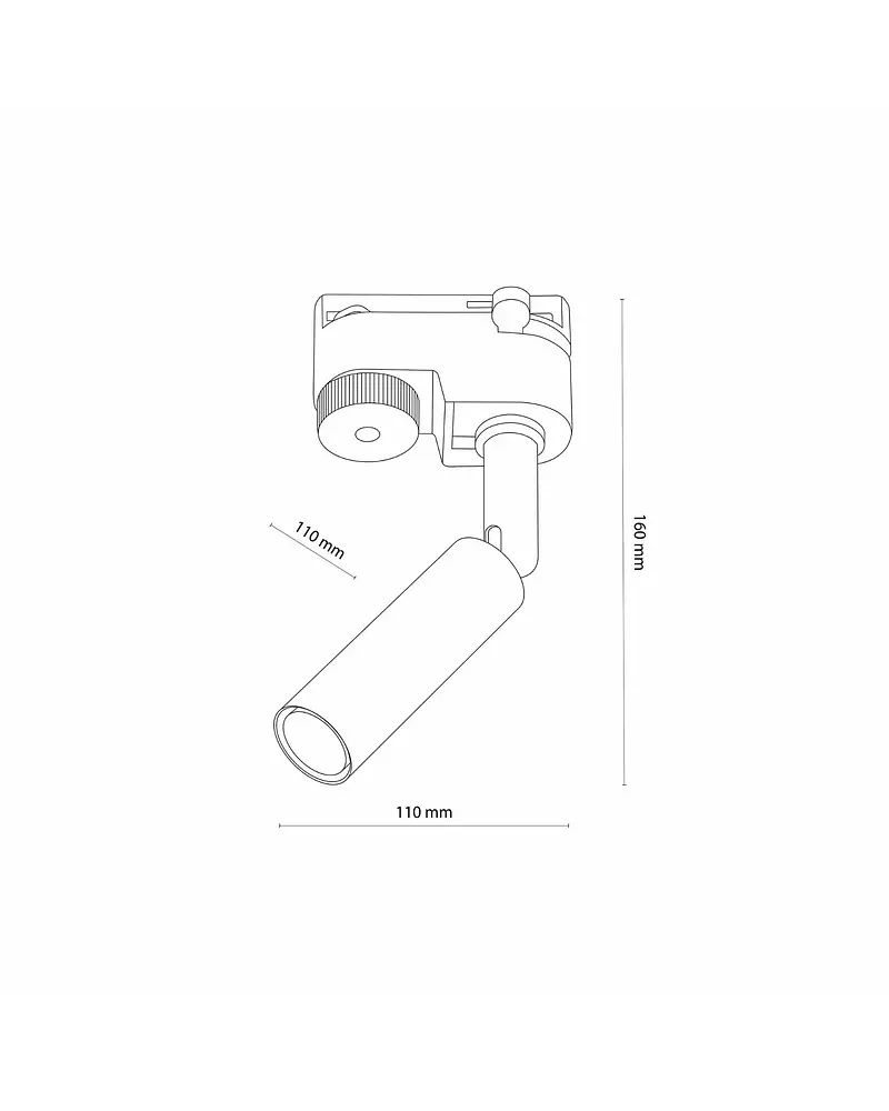 Трековый светильник TK Lighting 4956 Tracer G9 1x6W IP20 Wh - фото 3