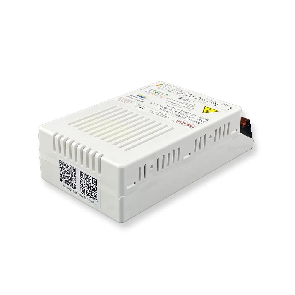 Блок живлення FARADAY Electronics 80Wt/12-36V/PL - фото 2