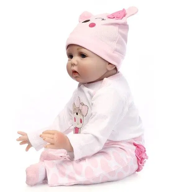 Силіконова колекційна лялька реборн reborn дівчина доллі Reborn Dolls det0018838 - фото 4