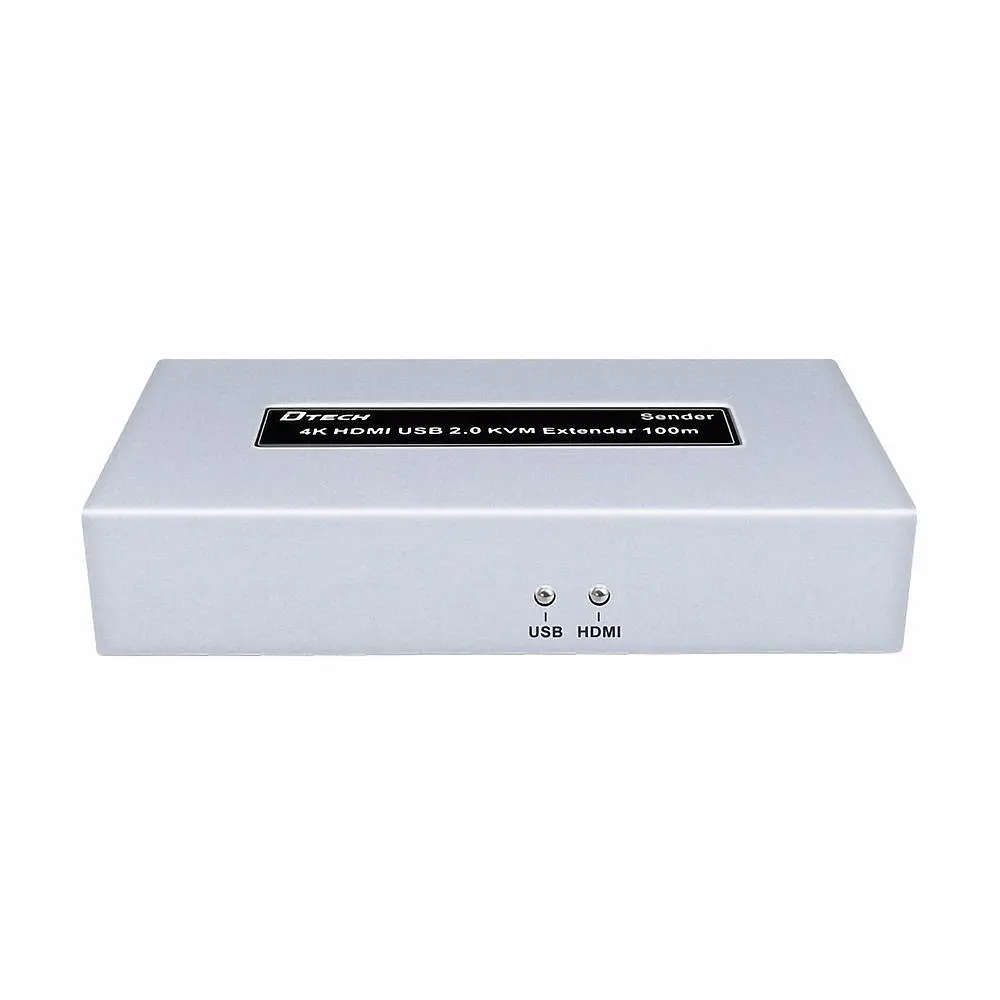 Подовжувач 4K HDMI і USB 2.0 KVM 100m Dtech DT-7051 (74-00124) - фото 5