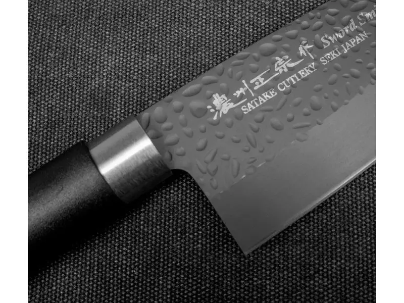 Кухонний ніж Деба Satake Swordsmith Black 16 см (805-759) - фото 4