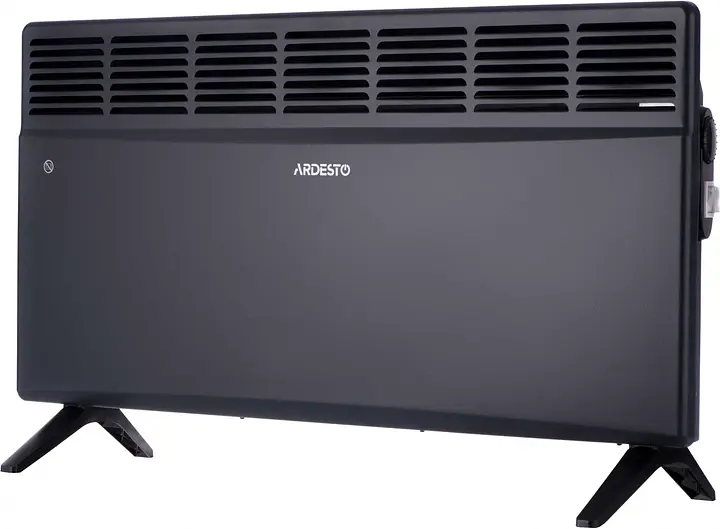 Конвектор Ardesto 2500 Вт 25 м2 антрацит матовий (CH-2500MCA) - фото 2