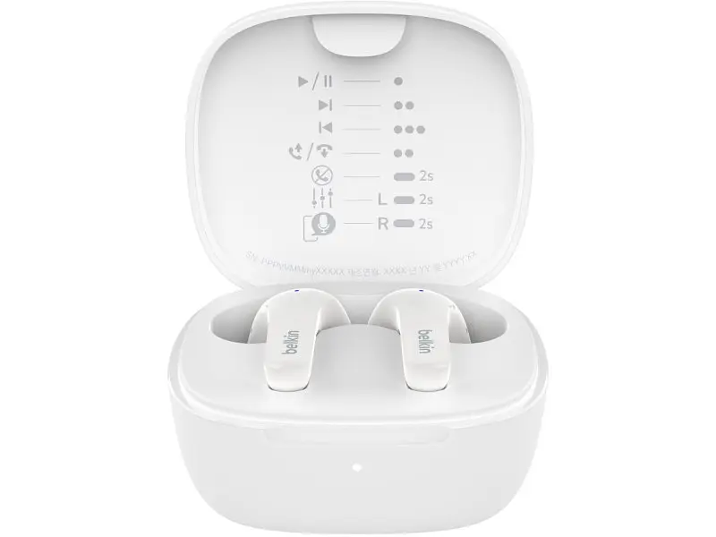 Навушники Belkin Soundform Motion White (AUC010BTWH) - фото 5
