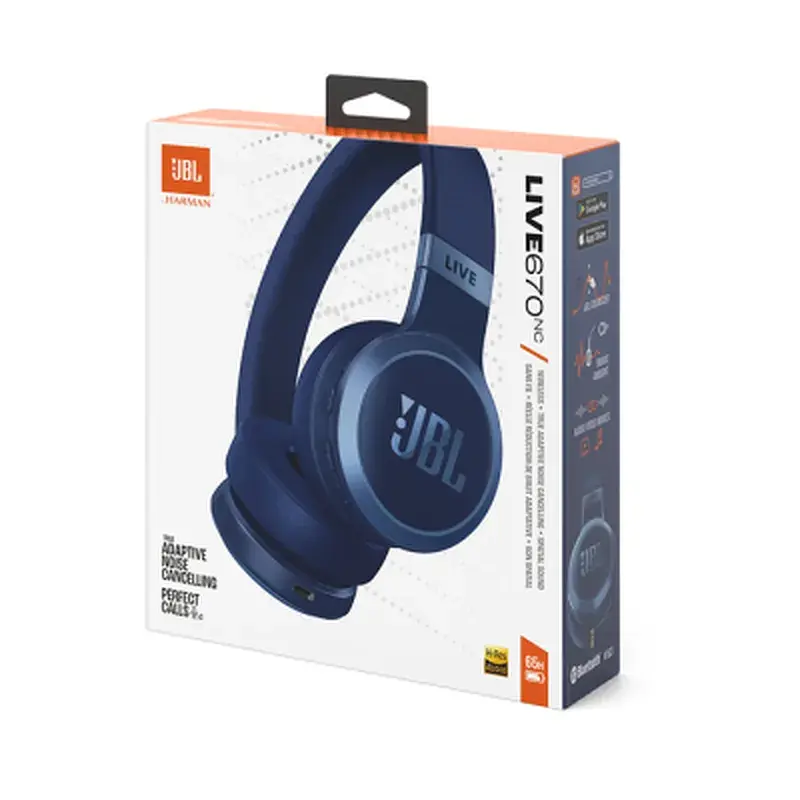 Навушники JBL Live 670 NC Blue (JBLLIVE670NCBLU) - фото 11