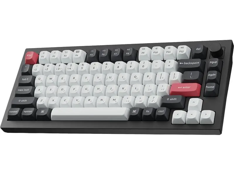 Клавіатура Keychron Q1 HE Gateron Magnetic Switch Black (Q1H-M1-UA) - фото 4