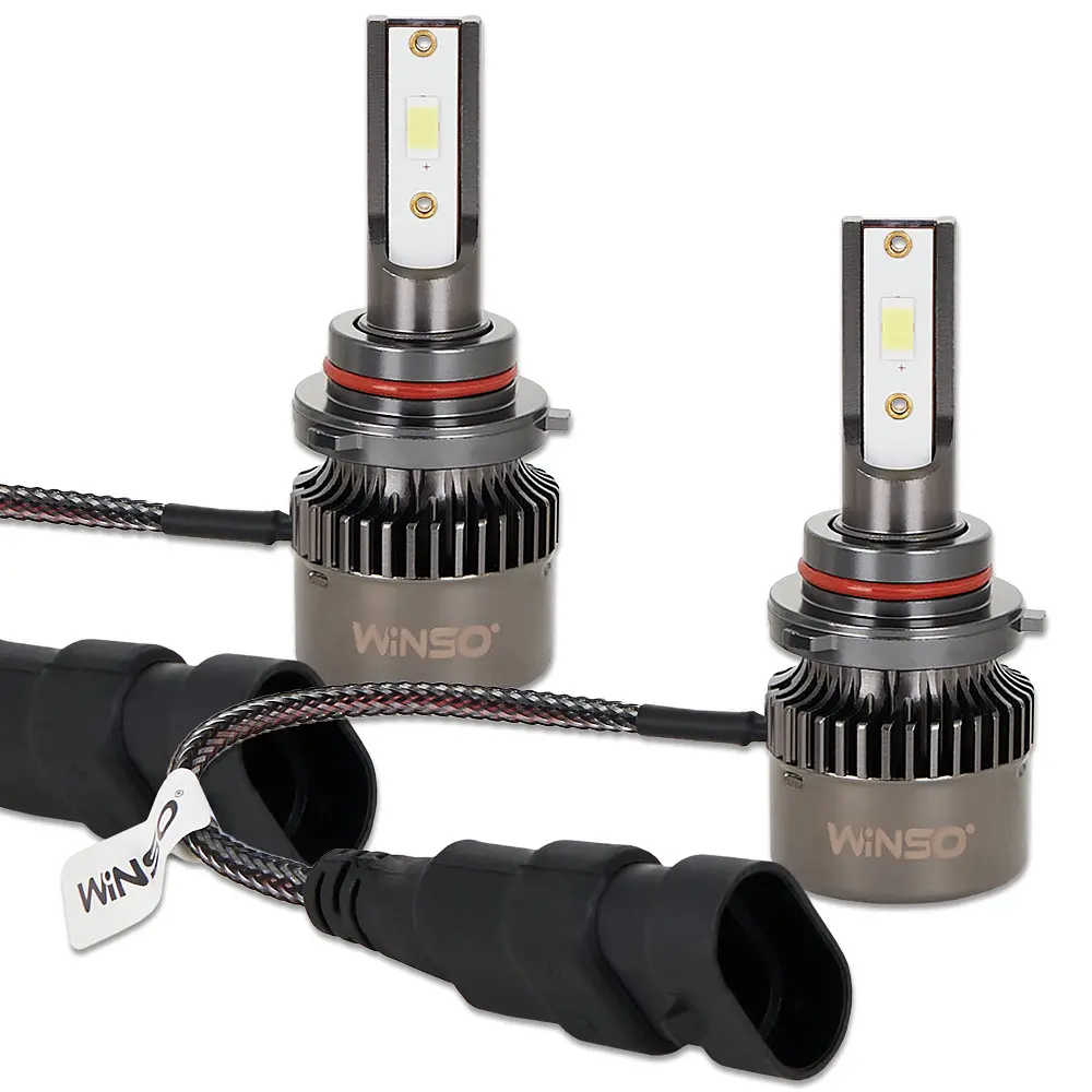 Автолампа Winso LED HВ4 (9006) 12/24V 50Вт 5000Лм 6500K CSP3570 2 шт. (794600) - фото 3