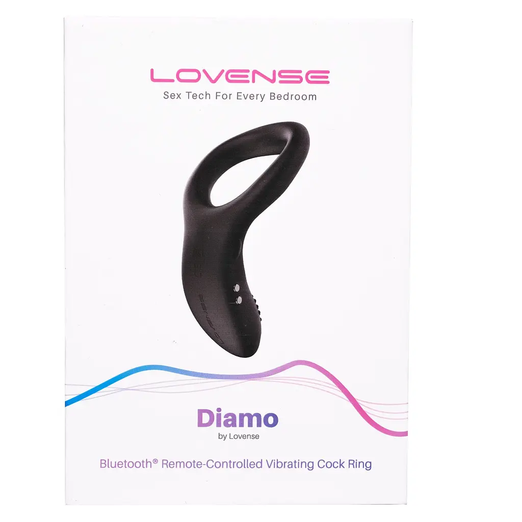 Смарт кільце-насадка на член Lovense Diamo Cock Ring - фото 3