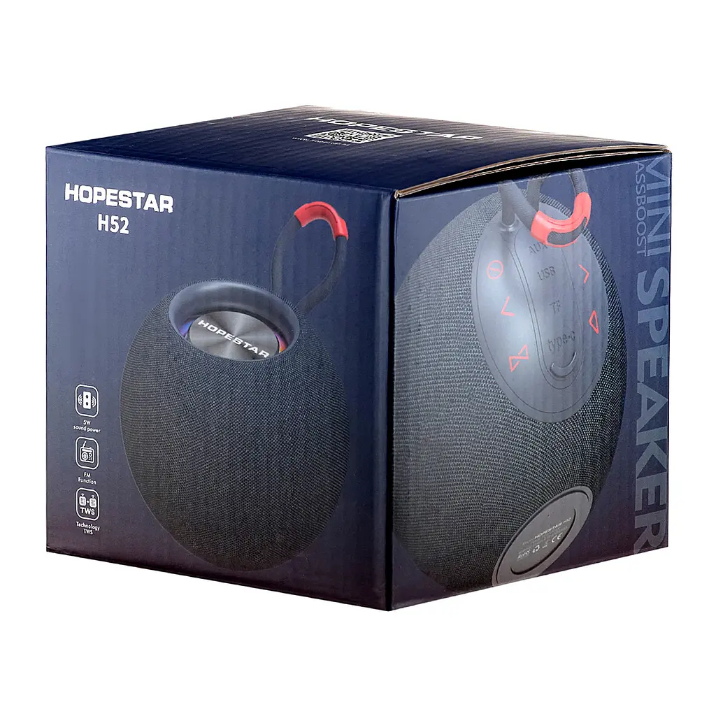 Портативна Bluetooth-колонка Hopestar H52 Синій - фото 2