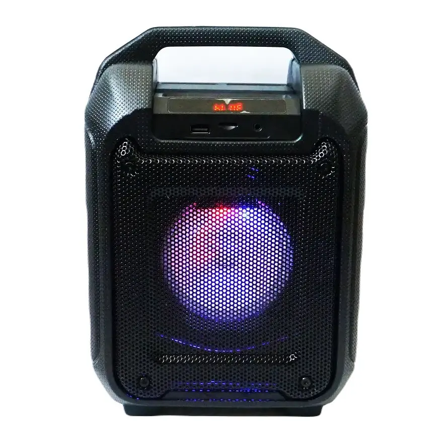 Портативна Bluetooth колонка RIAS B31 валіза з караоке Black (4_00164)