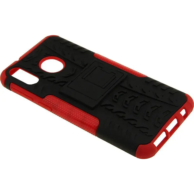 Чохол-накладка Toto Dazzle Kickstand 2 in 1 Case Samsung Galaxy M20 Red - фото 4