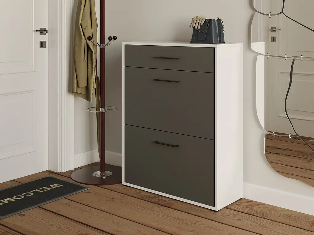 Полиця для взуття Flamecame на 3 шухляди з ДСП FT-7 - фото 2