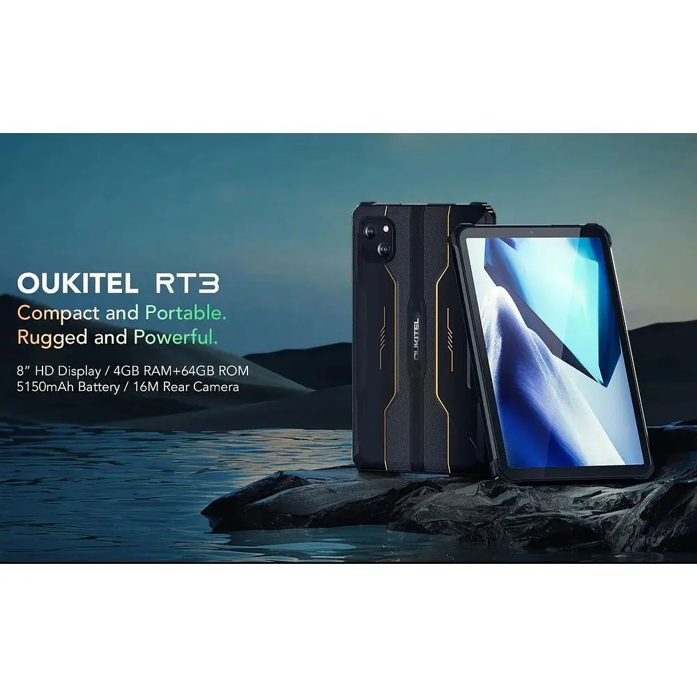 Планшет Oukitel Pad RT3 4/64GB Orange [83447] - фото 4