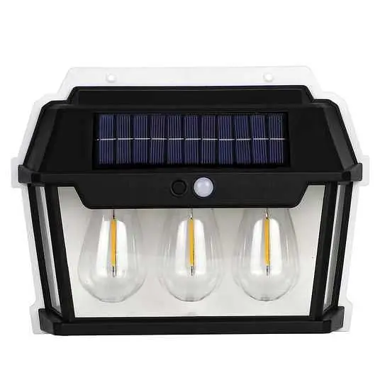 Вуличний ліхтар настіний Solar HW 999-3W на сонячних батареях з датчиком руху - фото 5