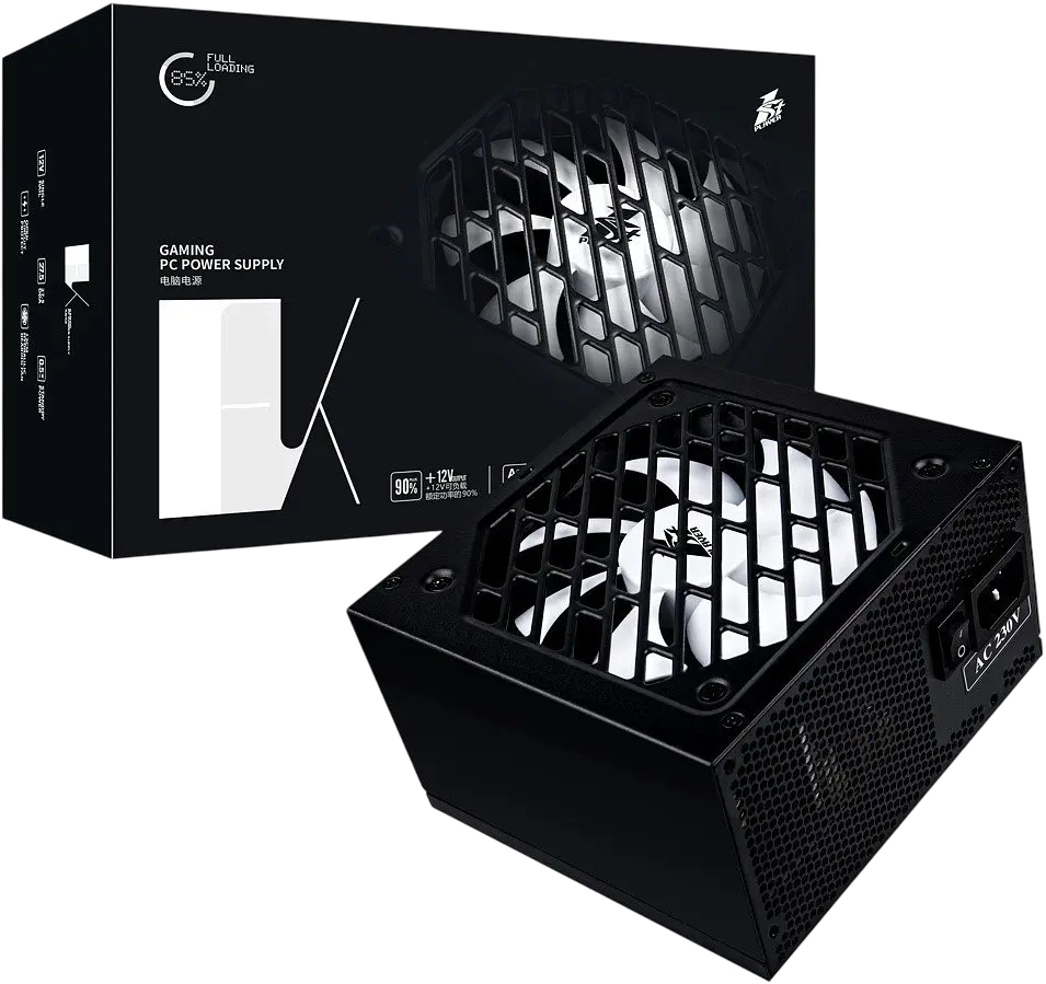 Блок живлення 1stPlayer PS-400FK 400W (FK-400-BK-EU) - фото 3