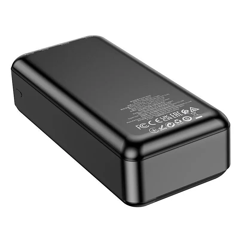 Аккумулятор внешний Borofone Pindar power bank BJ27B 30000mAh черный - фото 2