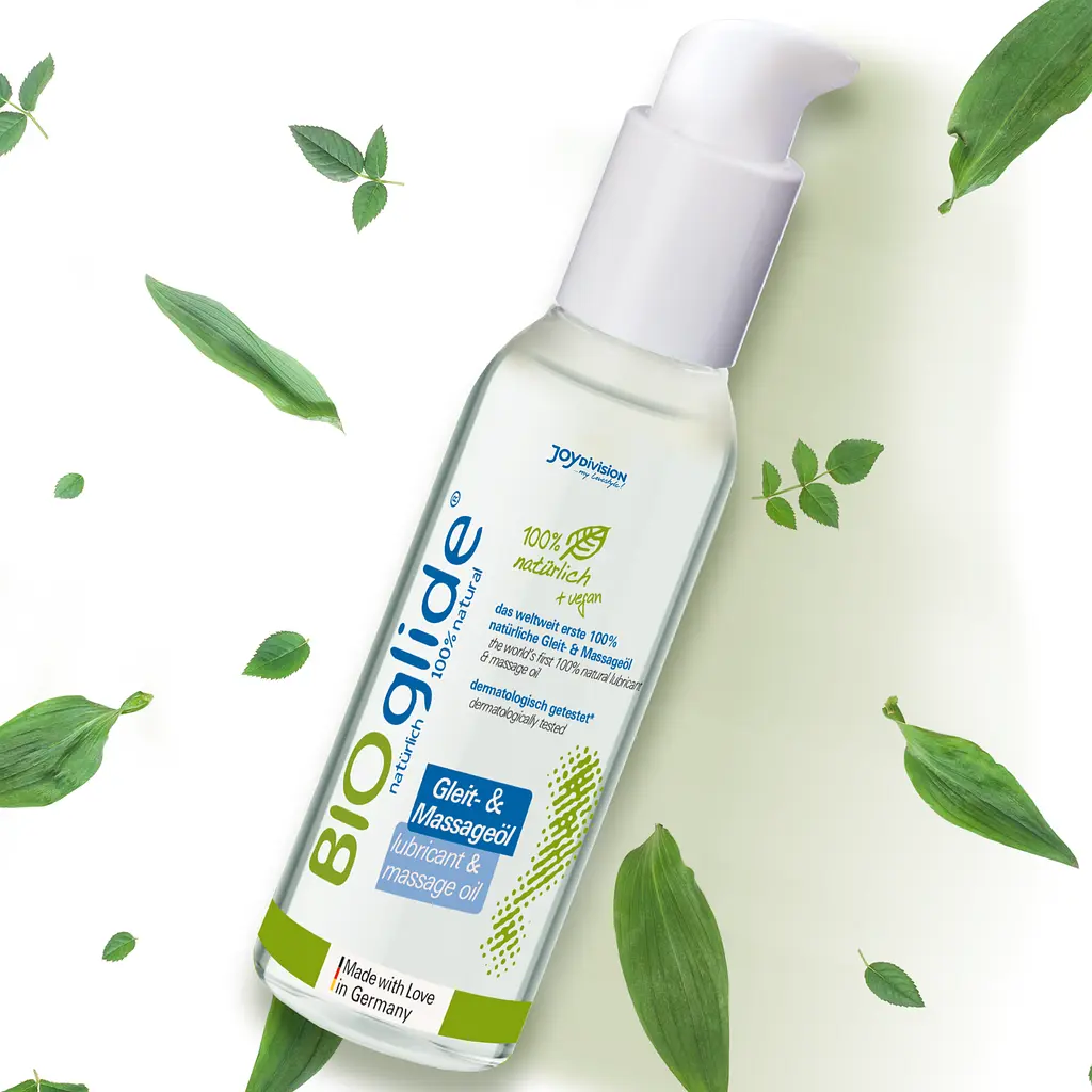 Масажна олія Joy Division Bioglide Lubricant And - органічний лубрикант та олія, 125 мл - фото 2