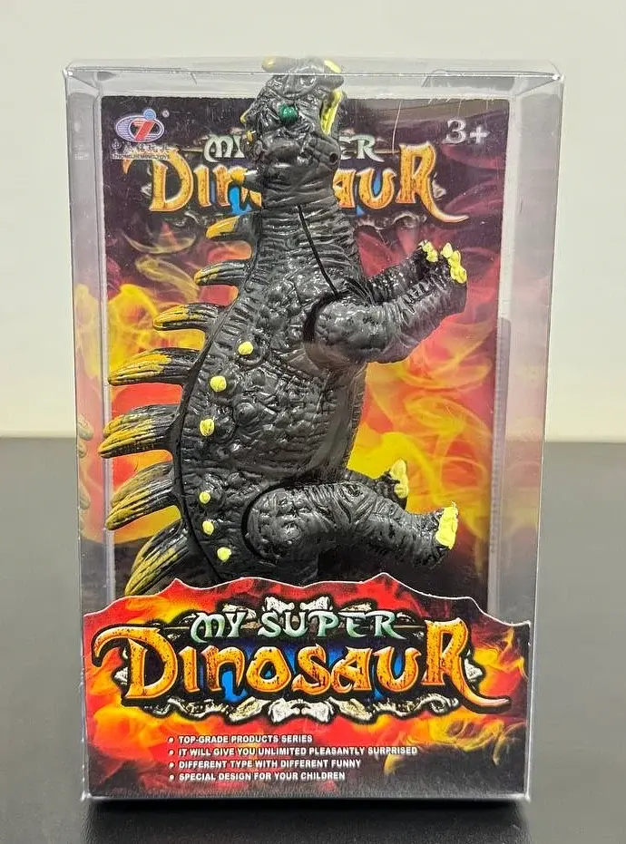 Фігурка динозавра чорна, Dino Toys, полімер - фото 5