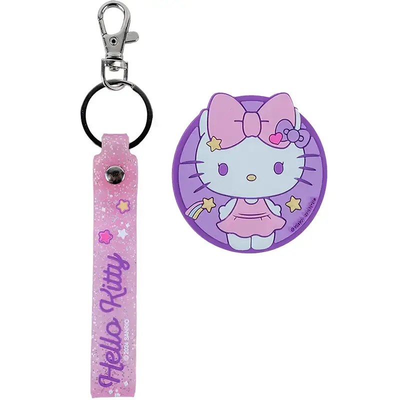 Набір бейдж на липучці та підвіска Kite Hello Kitty HK24-3010-3 2 шт. - фото 2