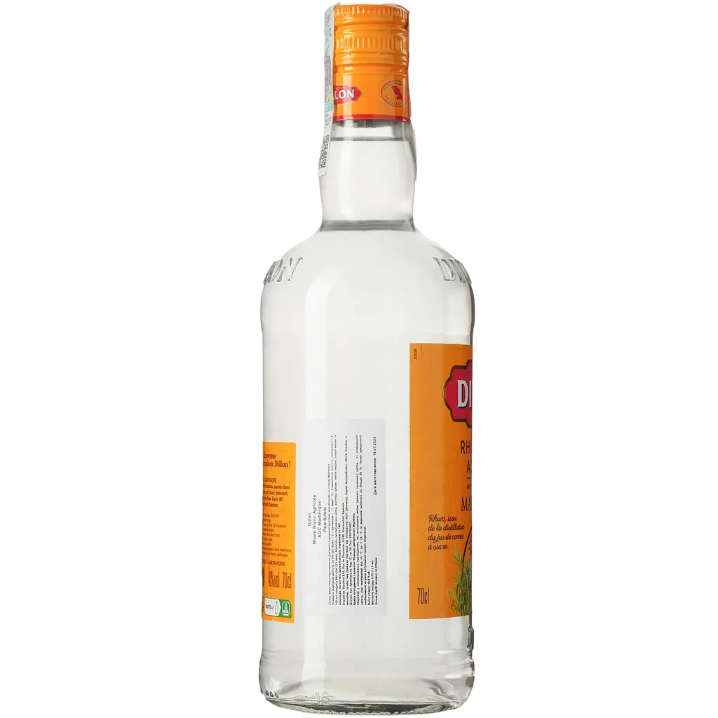 Ром Bardinet Dillon Blanc Agricole 40% 0.7 л - фото 4