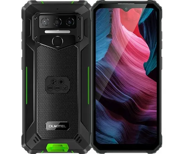 Смартфон Oukitel WP23 Pro 8/128GB з NFC акб 10600 мАг Green (6931940776684) - фото 3