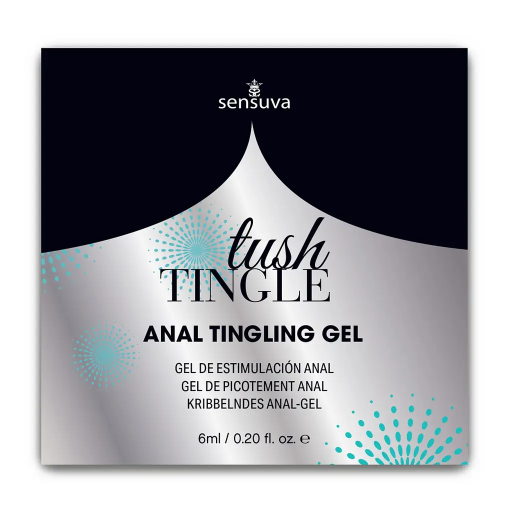 Пробник анального стимулюючого гелю Sensuva Tush Tingle, 6 мл
