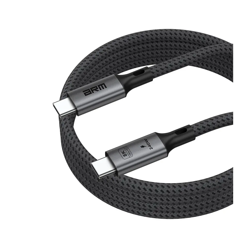 Кабель ArmorStandart USB 4.0 USB-C - USB-C 240W 8K 60hz 40Gbps 1m Black (ARM81921) - фото 2
