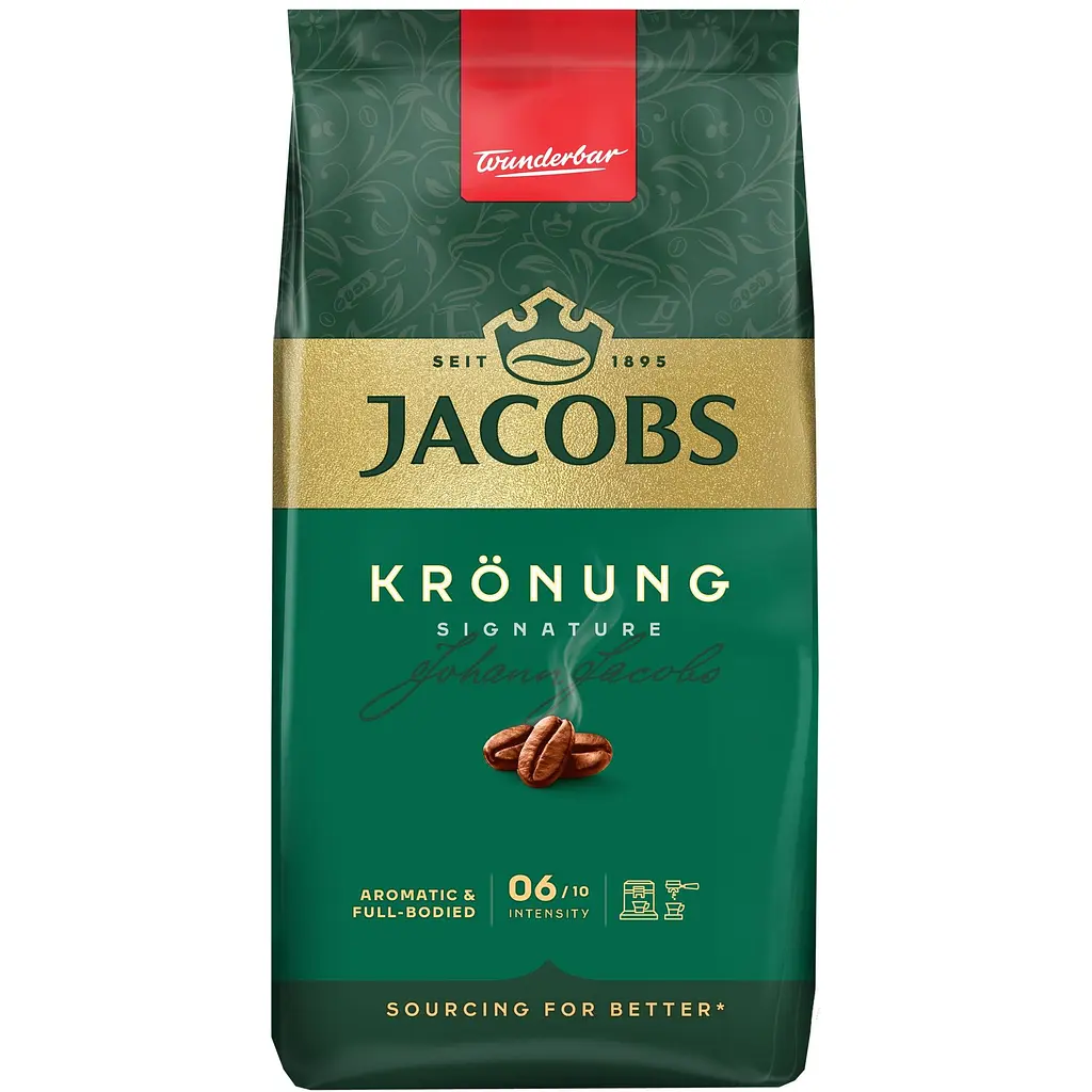 Кава в зернах Jacobs Kronung 250 г - фото 2