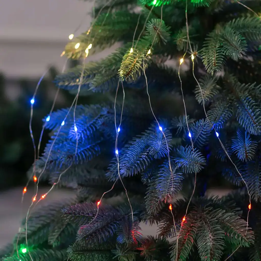 Гирлянда GarlandoPro Конский хвост 200 LED 10 нитей длина 2 м, мультиколор (173309ML) - фото 7