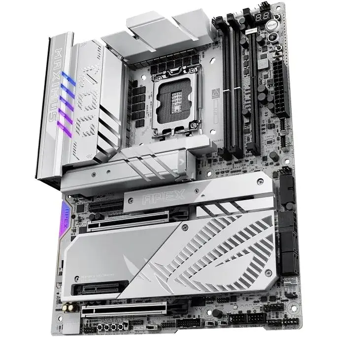 Материнська плата Asus ROG Maximus Z890 APEX s1851 Z890 2xDDR5 M.2 Thunderbolt DP Wi-Fi BT ATX білий - фото 4