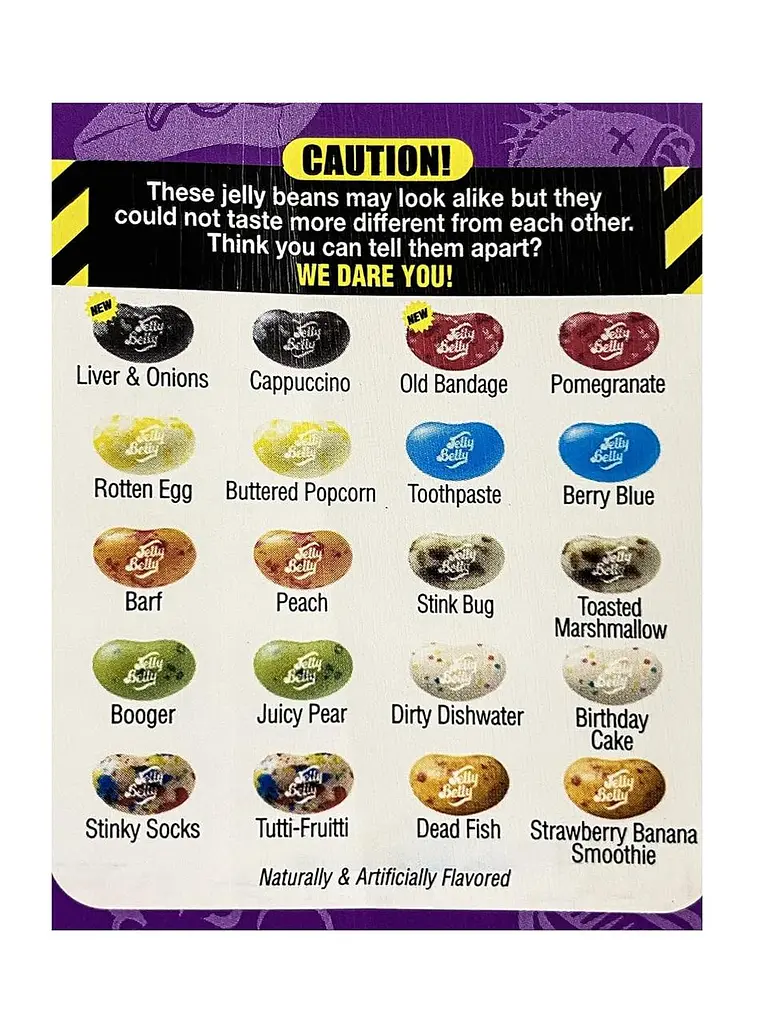 Драже Jelly Belly Bean Boozled Jelly Beans 6th Edition 54г - фото 5