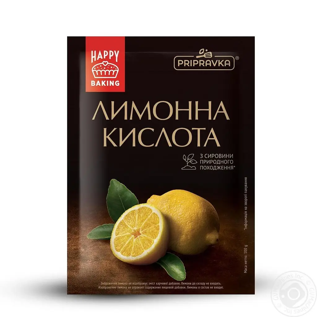 Лимонна кислота Приправка 100 г