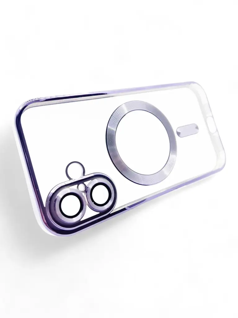 Чохол до мобільного телефона BeCover TPU Chrome Case (MagSafe) для Apple iPhone 16 Plus Purple (712079) - фото 3