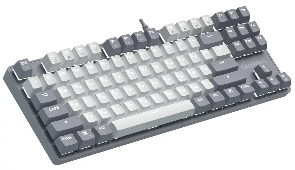 Клавиатура GamePro Genesis Metallic 87% Red switches (MK110G) - фото 4