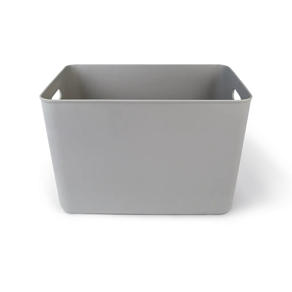 Ящик для хранения МВМ My Home FH-14 XXL 360х257х240 мм серый (FH-14 XXL GRAY) - фото 4