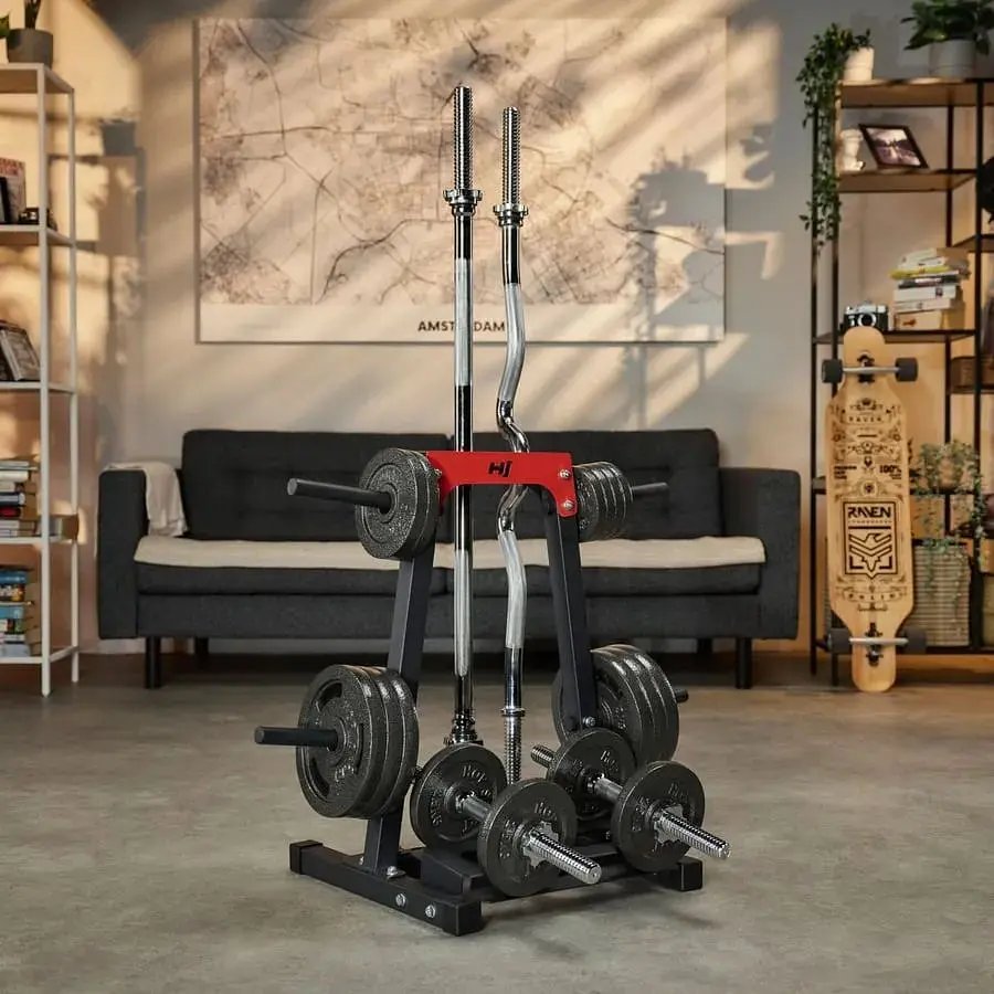 Стойка под диски, грифы и гантели Hop-Sport HS-1008A - фото 2