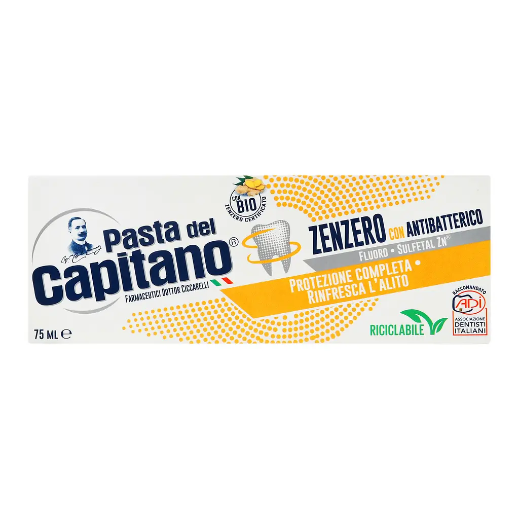Зубна паста Pasta Del Capitano Zenzero, 75 мл - фото 2