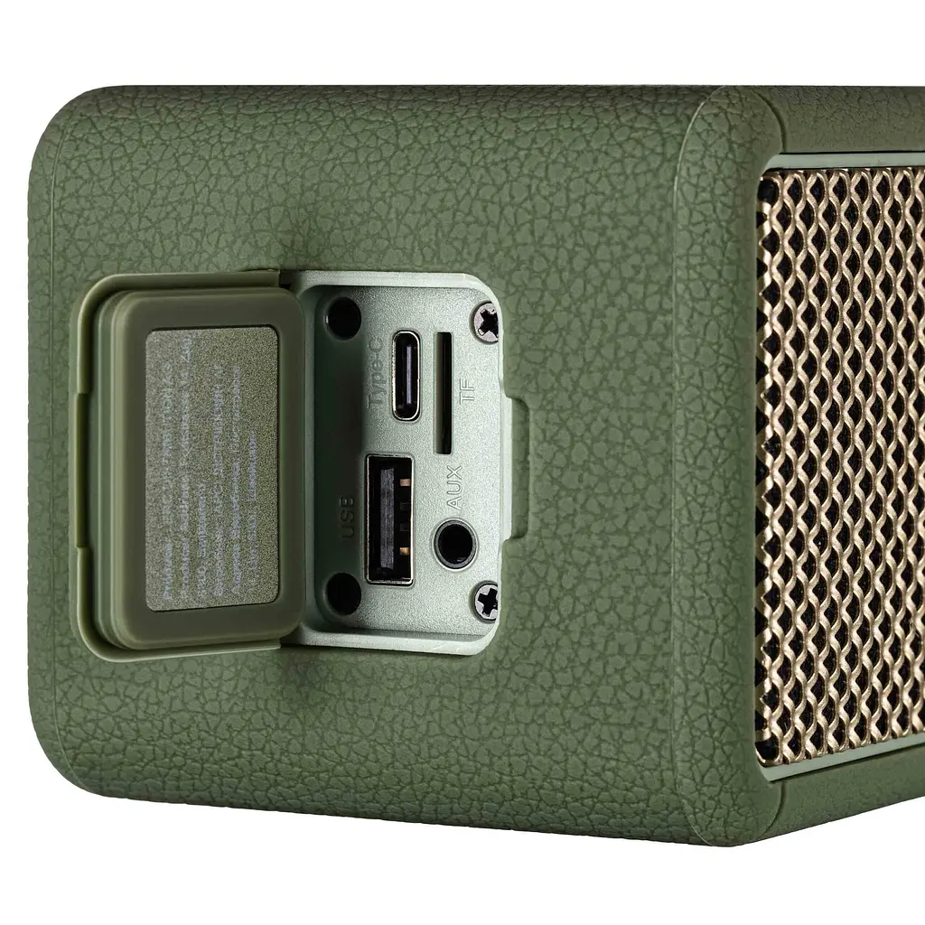 Портативная колонка 2E SoundLegend mini Green 40Вт, BT 5.3, TWS, FLAC, MP3, WAV, EQ, Power Bank, IPX6 - фото 5